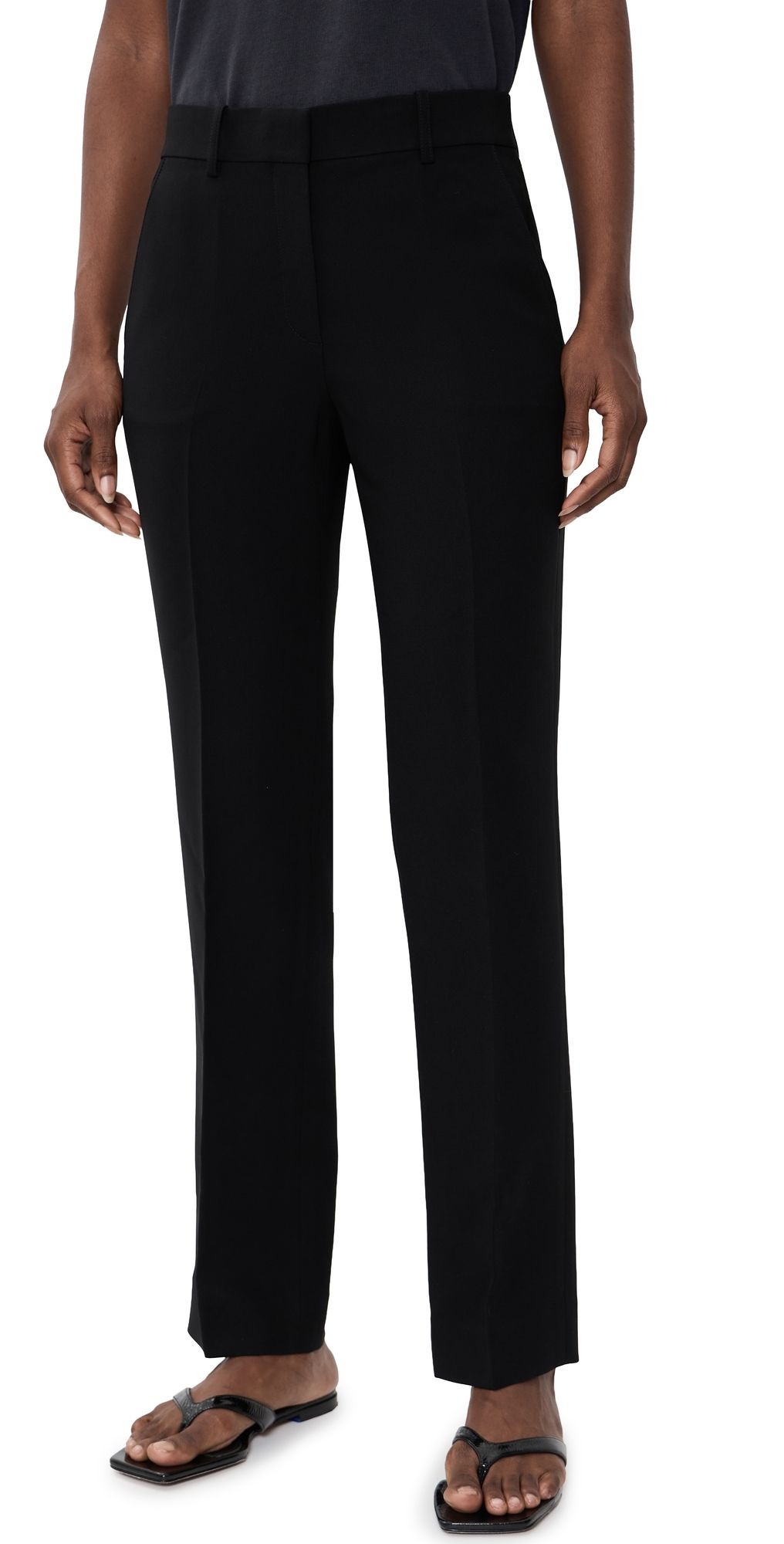 Theory Marcee Trousers Black 4