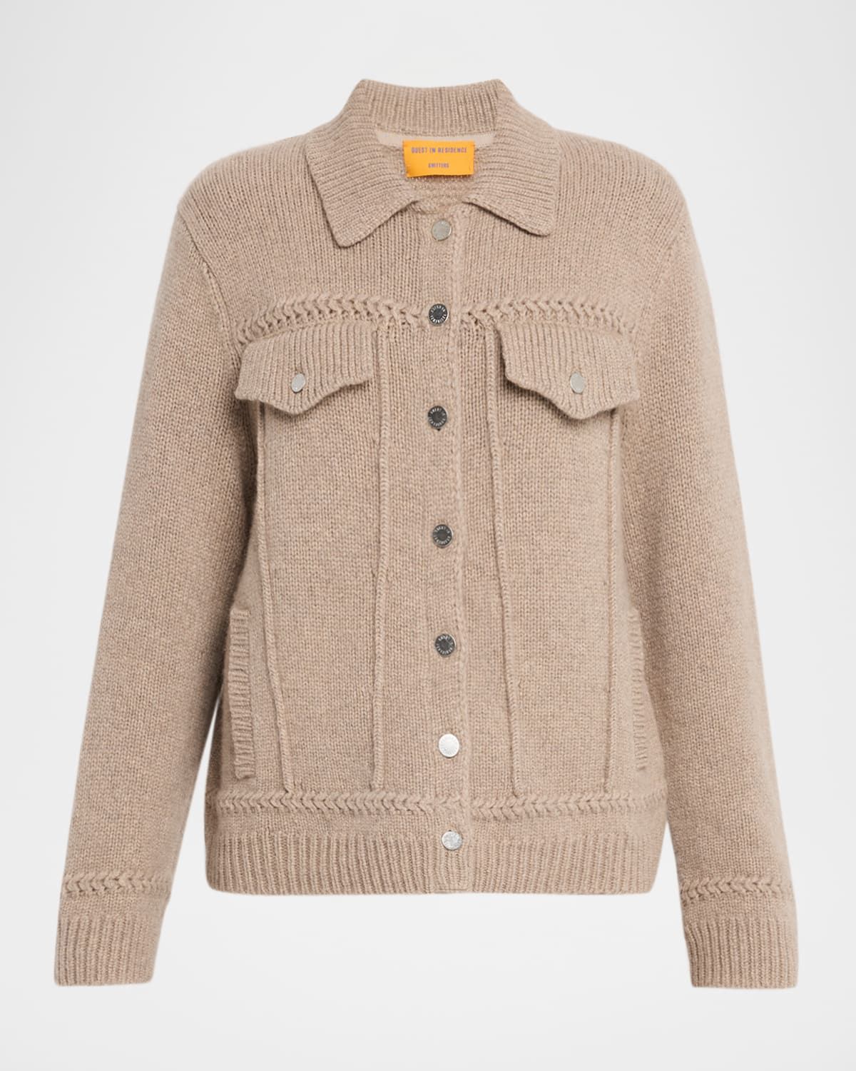 Jean Cashmere-Wool Jacket