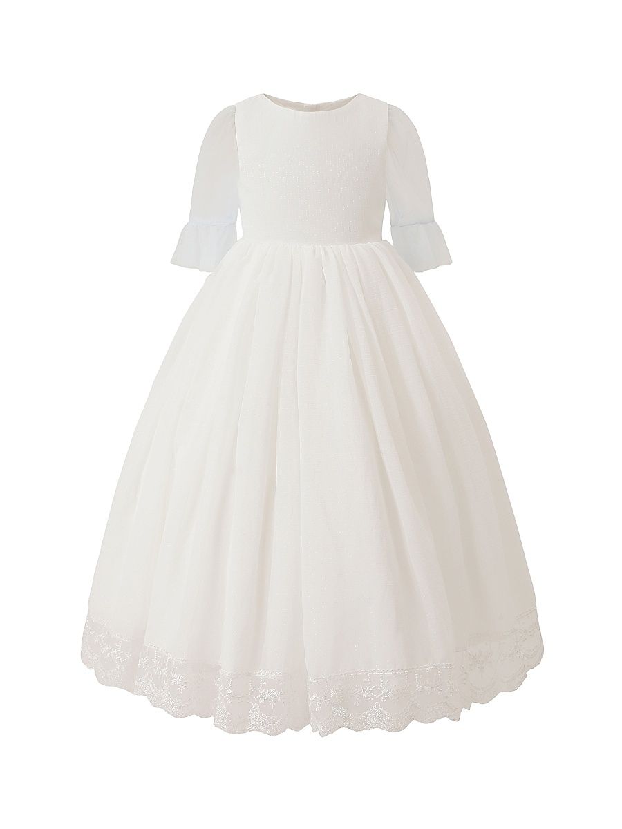 Litlle Girl's & Girl's Montessa Dress - White - Size 11