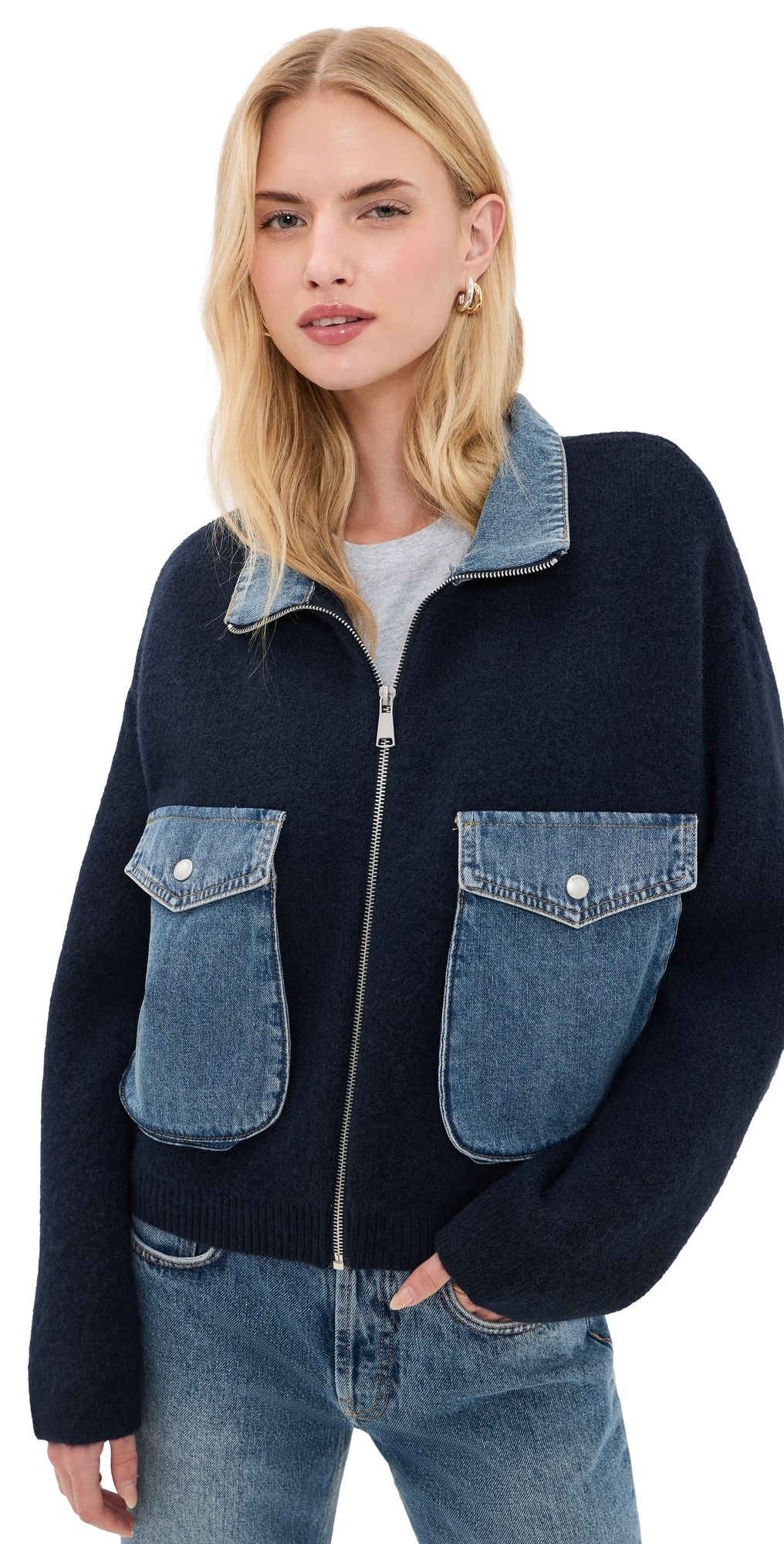 BLANKNYC Off The Clock Jacket Skyline M