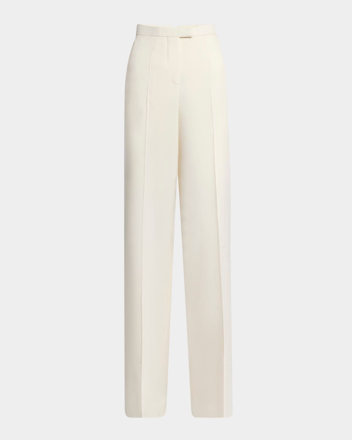 Loose Straight-Leg Trousers