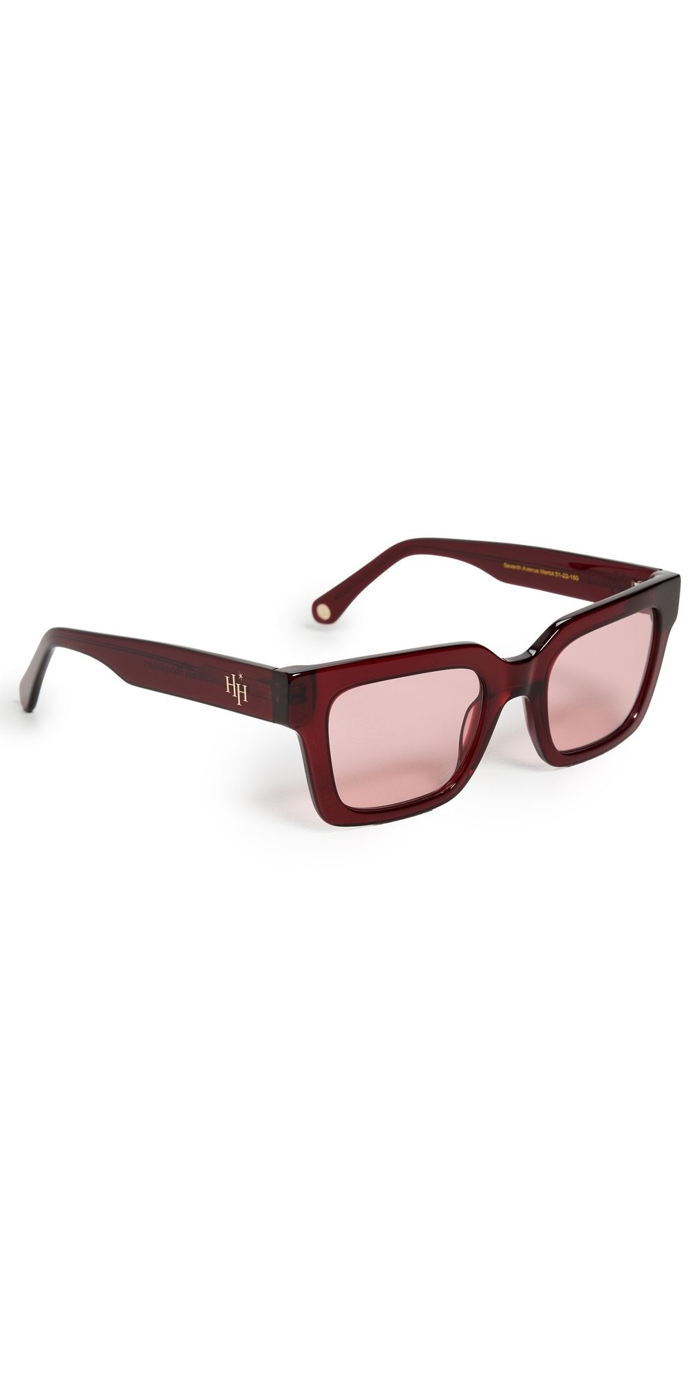 Vontélle Seventh Avenue Sunglasses Merlot One Size
