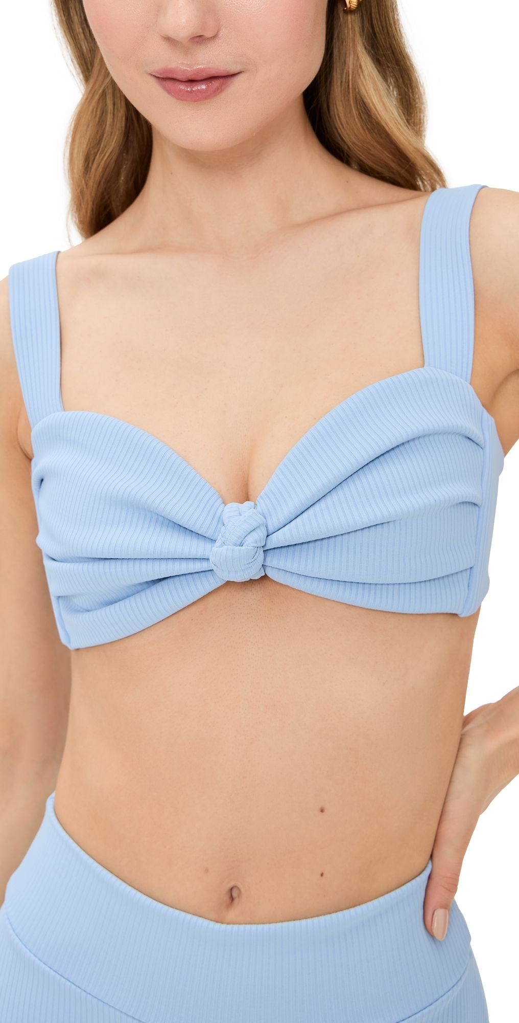 Montce Hayden Bikini Top Peri Rib L