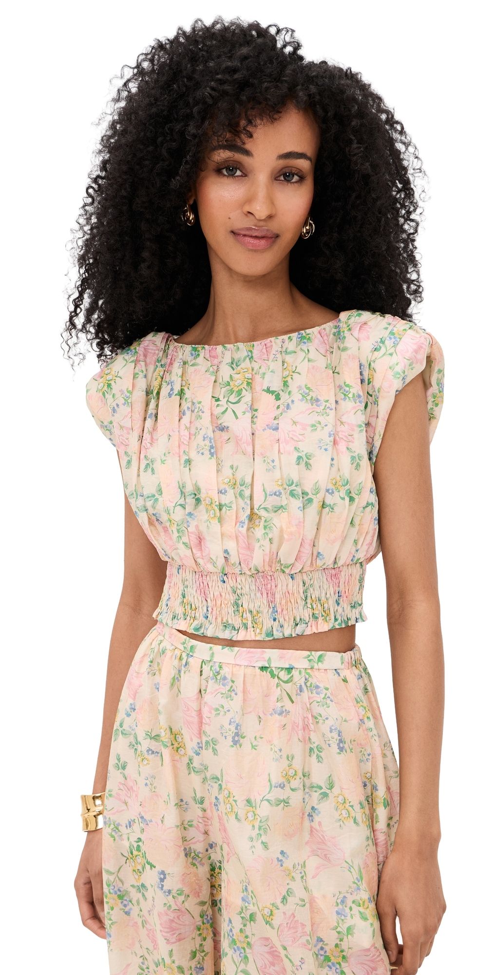 MAUDE CLUB Ara Top Vintage Floral Print M