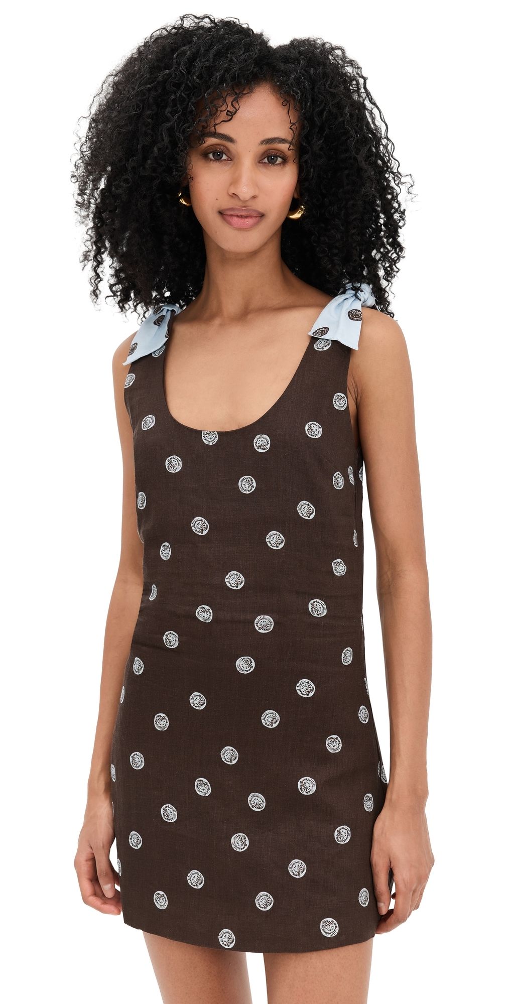 ROAME Sandy Mini Dress Sea Belle L