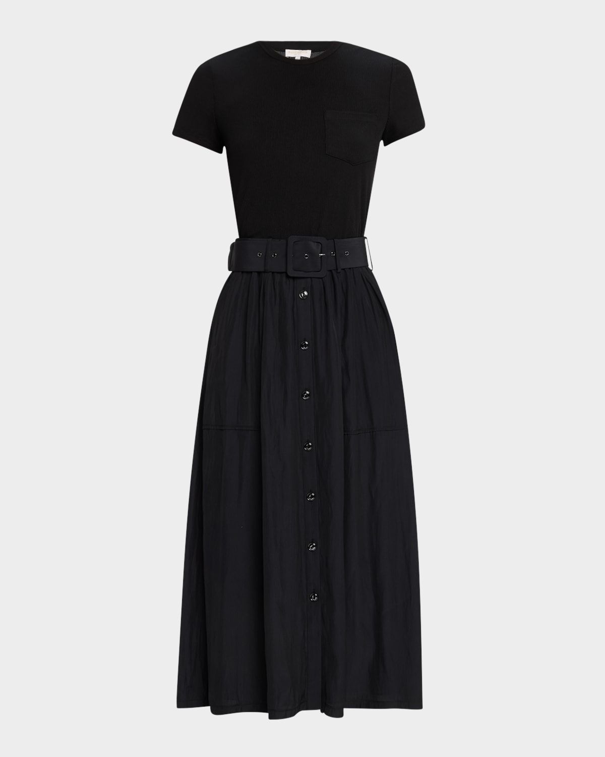 Sylvie Belted Midi Dress