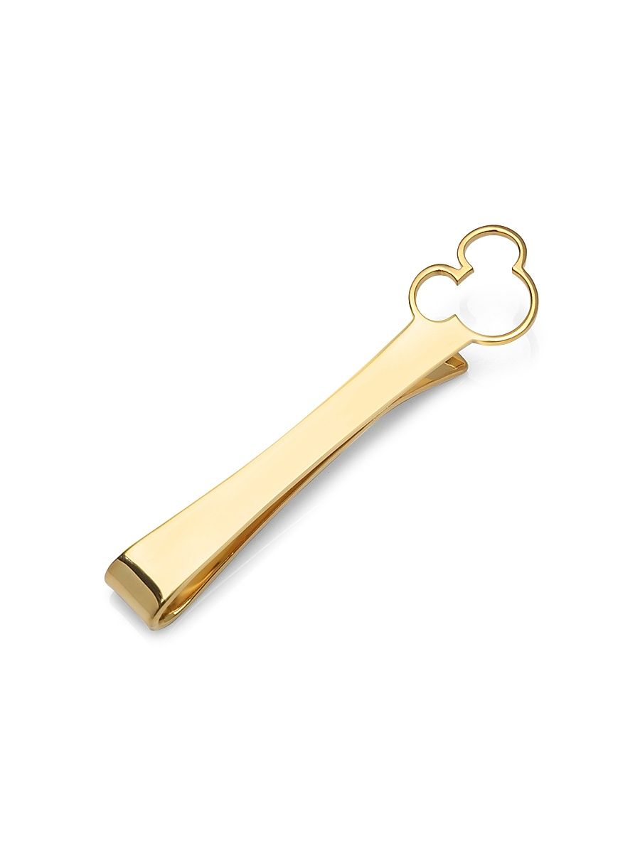 Men's Disney 90th Mickey Mouse Tie Bar - Gold