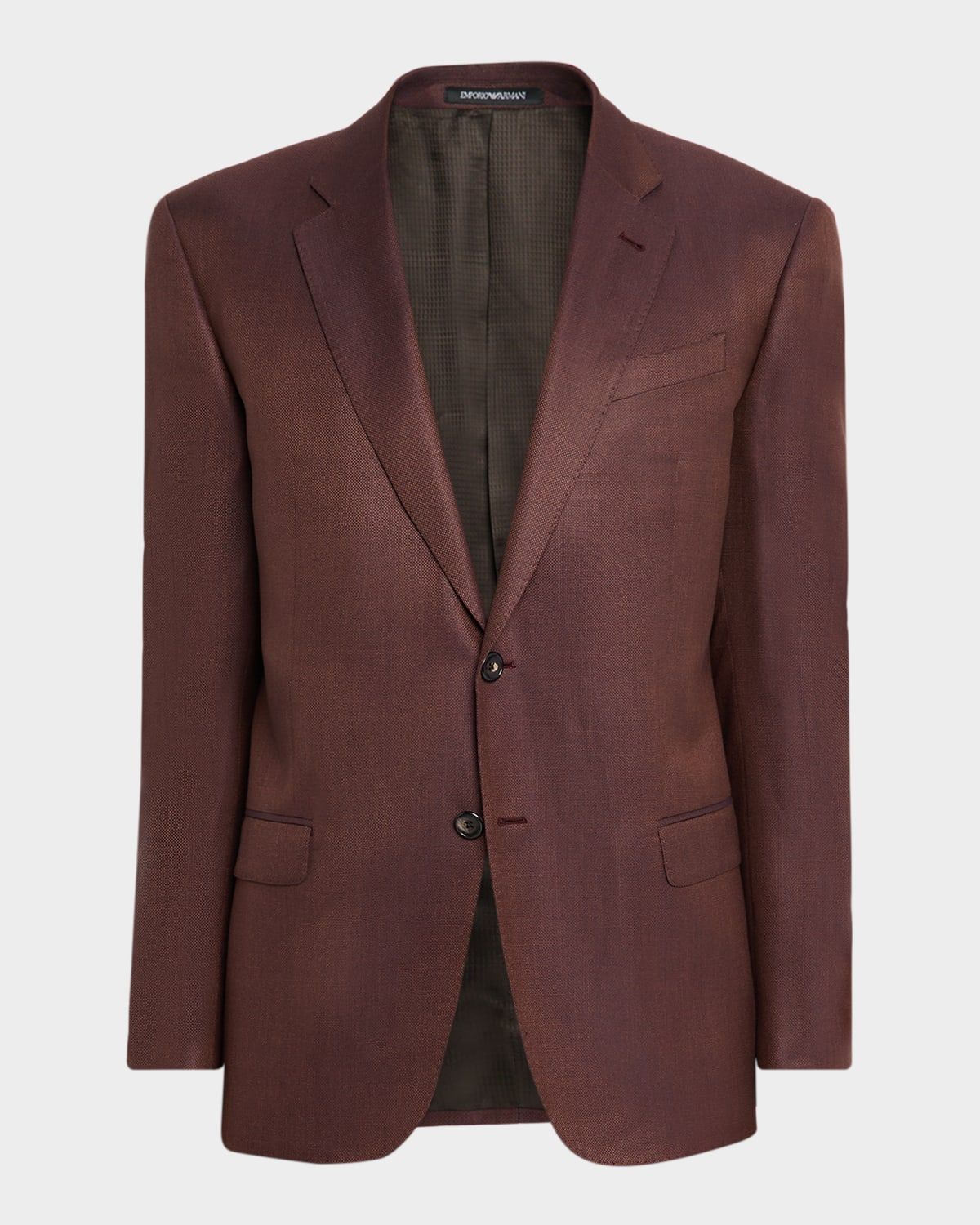 Men & apos;s Viscose-Silk Micro Nailhead G Line Sport Coat