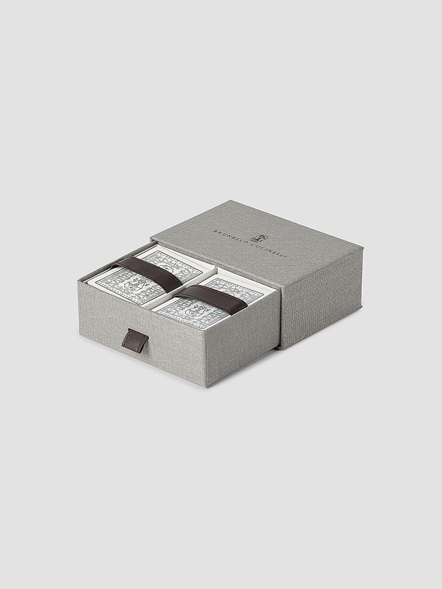 Playing Cards Set - Light Grey