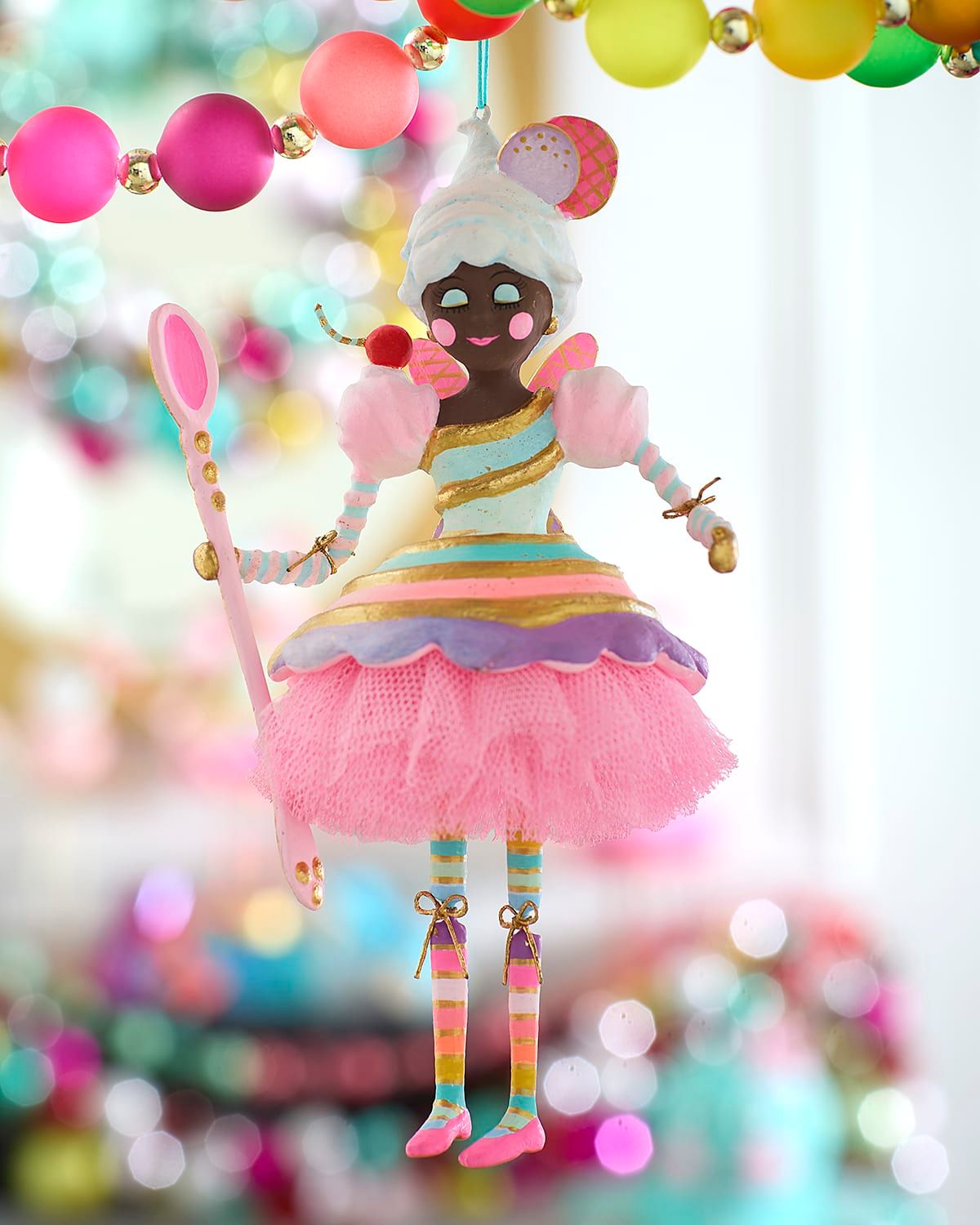 8.5" Black Lickowish Ornament