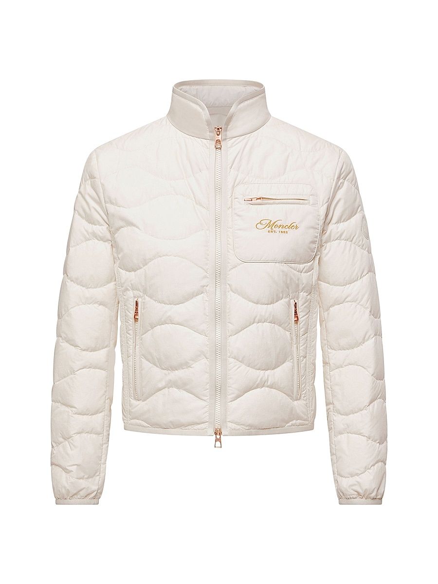 Women's Tegea Puffer Jacket - White Ivory - Size Large