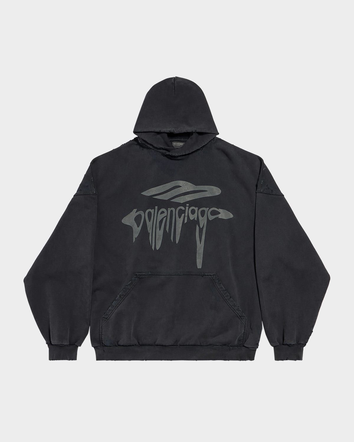 Men & apos;s Liquid-Effect Logo Hoodie