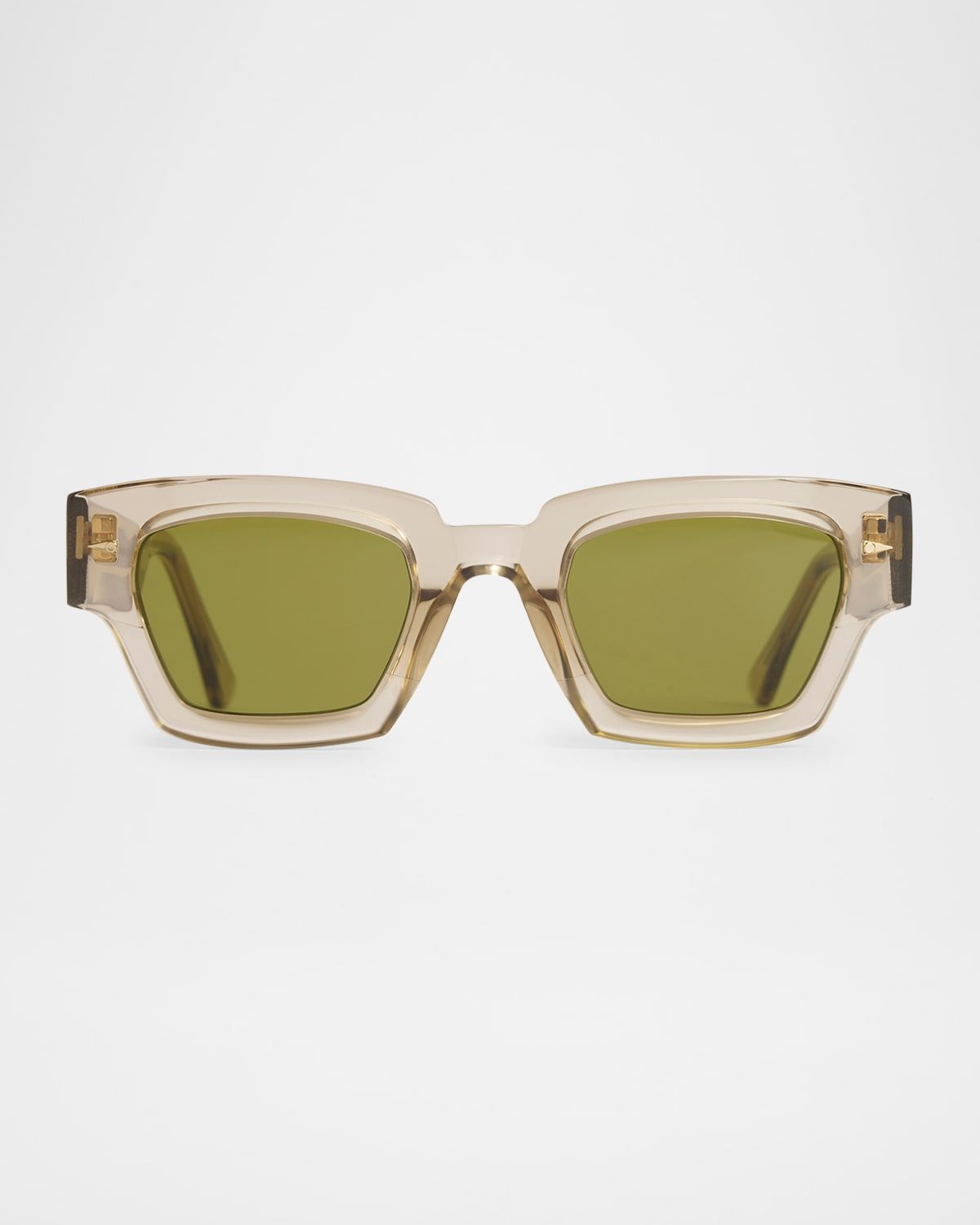 Villette Acetate & Nylon Rectangle Sunglasses