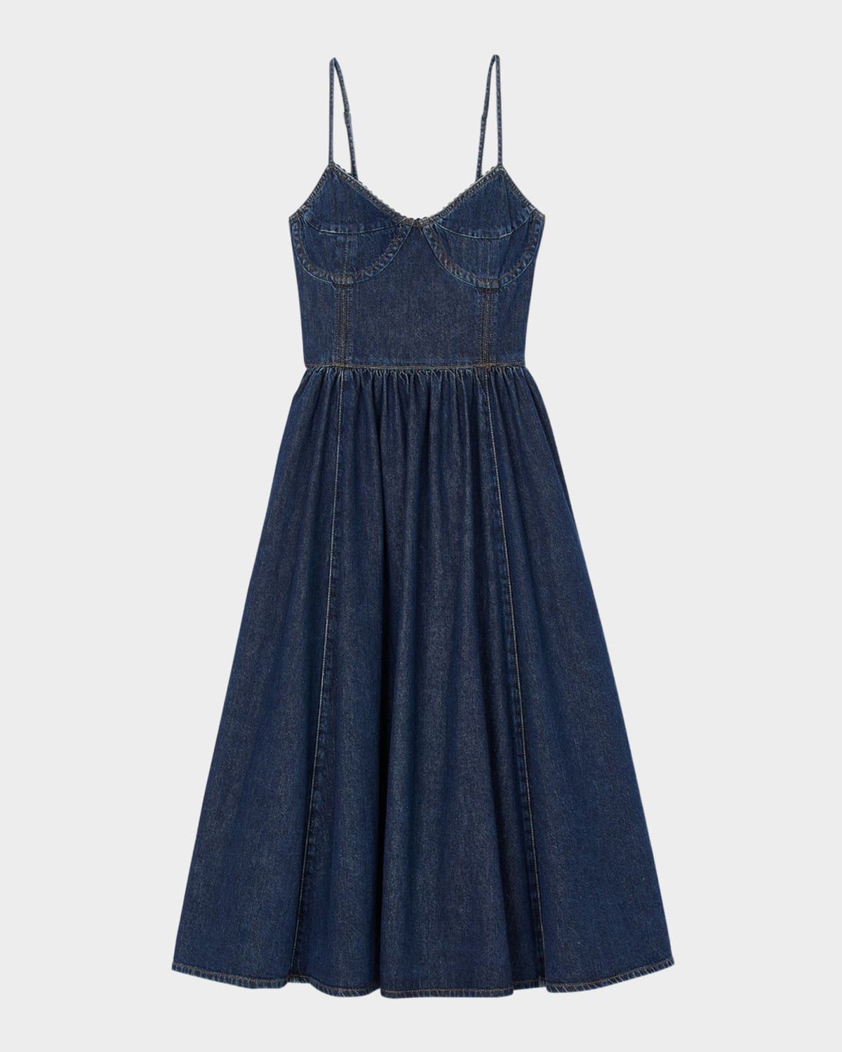 Sophie Denim Midi Dress