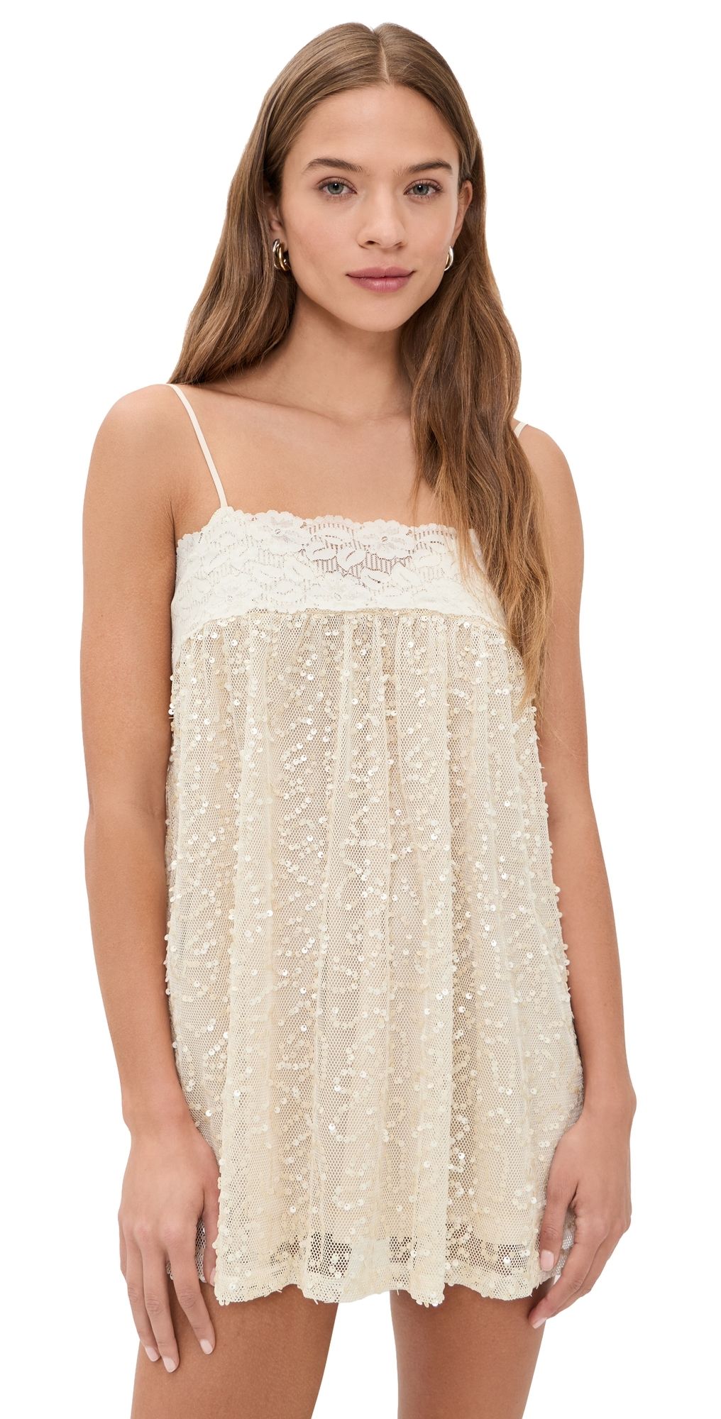 Fait Par Foutch Sophia Dress Ivory Sequin L