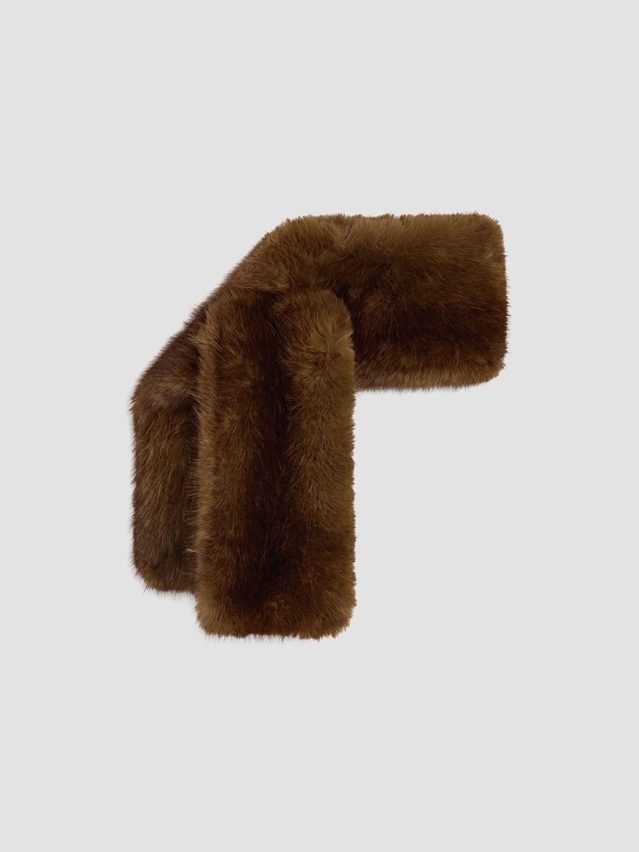 Apparis Women's Kai Faux-Mink Scarf - Mink