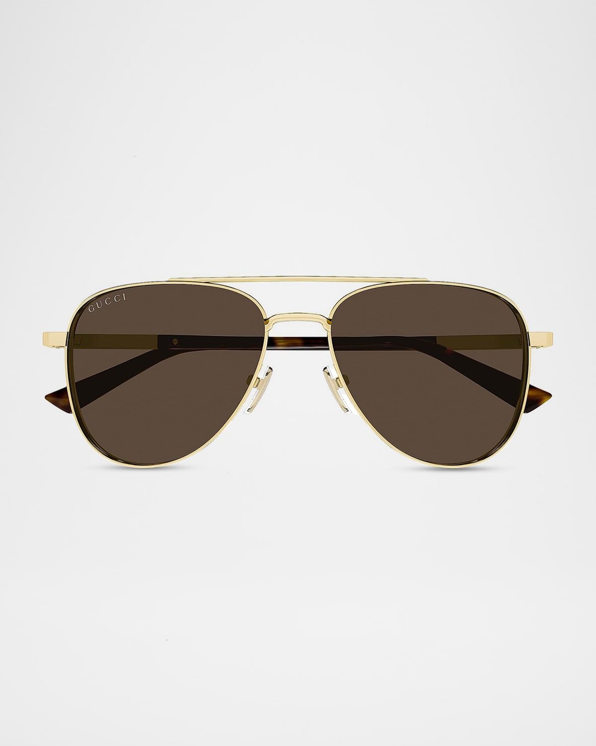 Men & apos;s Subtle Web 56mm Metal/Acetate Aviator Sunglasses