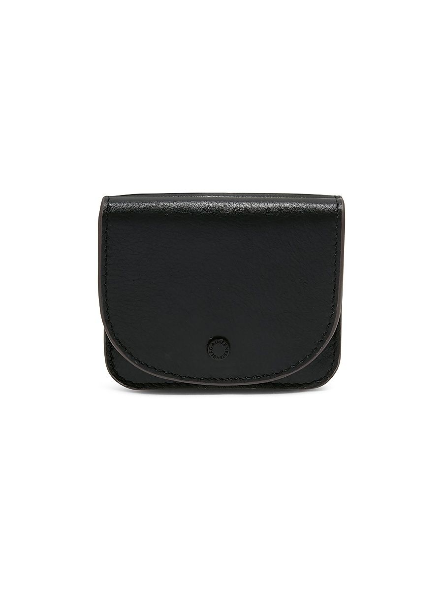 Women's Pucker Up Credit Card Wallet - Black