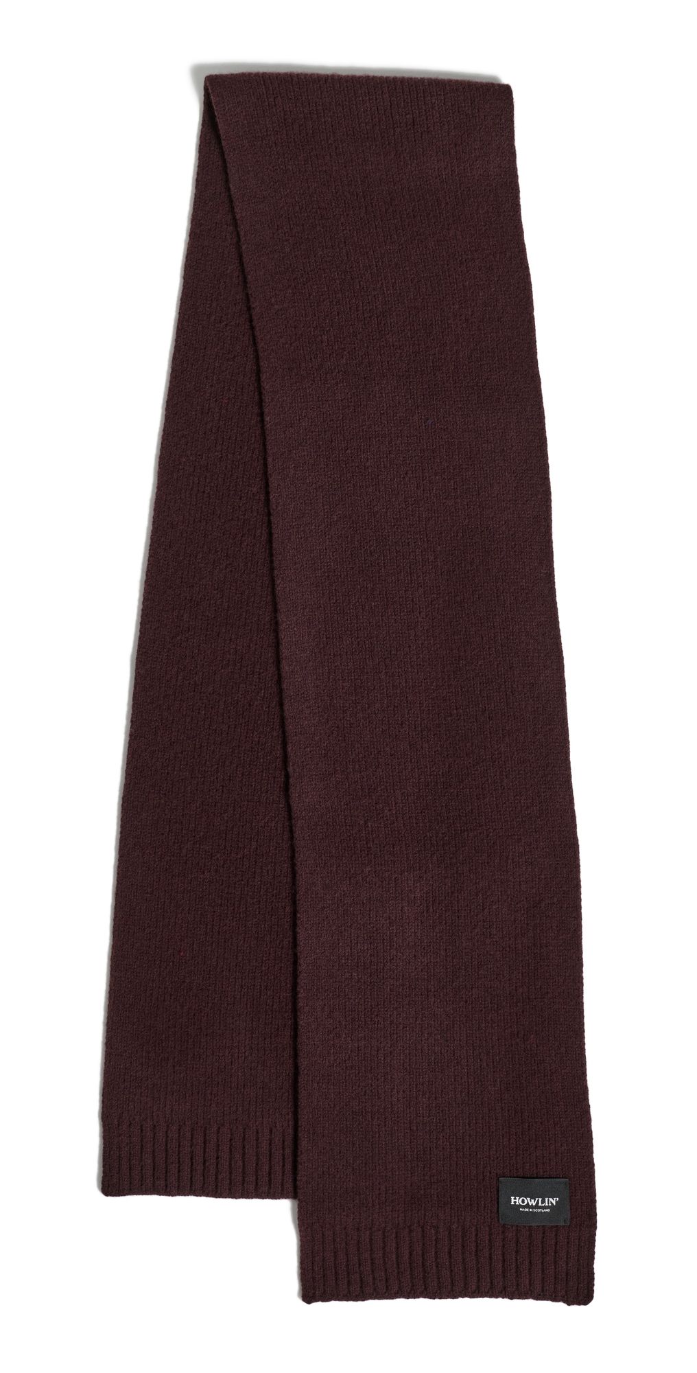 Howlin' King Jammy Wool Scarf Chocolate One Size
