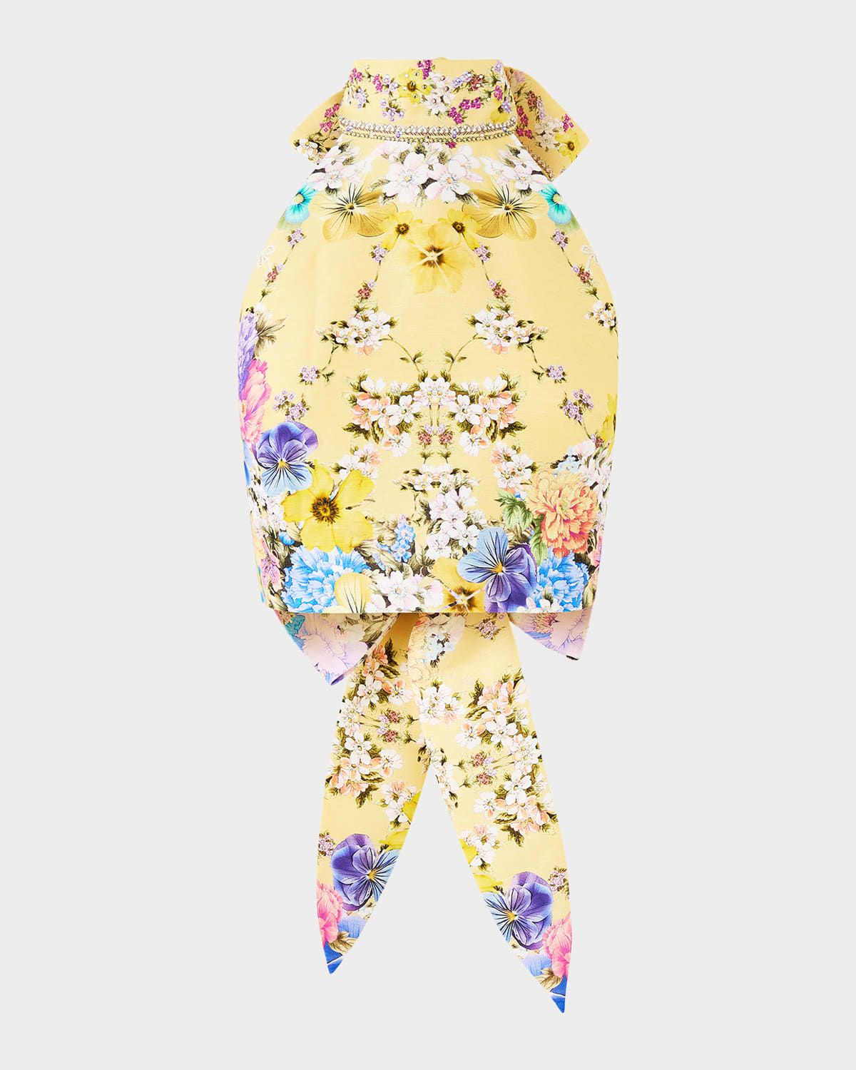 Darling Buds Halter Tie-Back Top