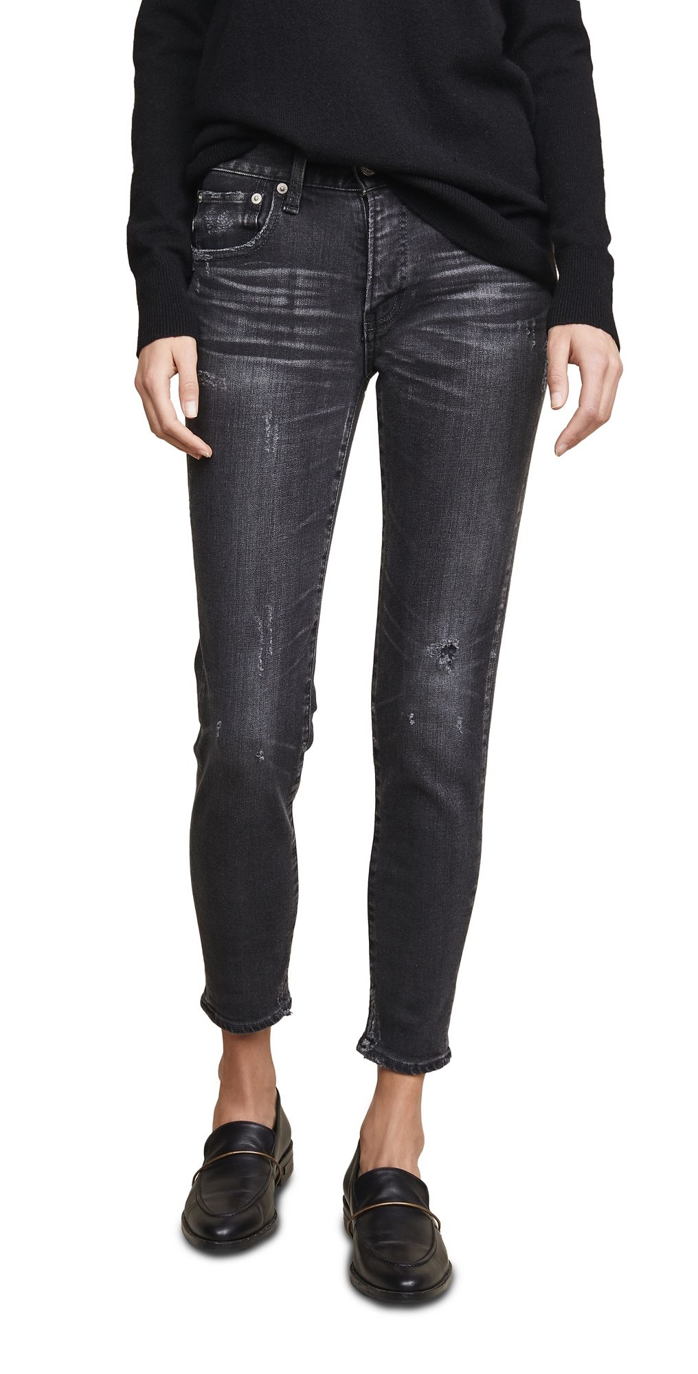 MOUSSY VINTAGE Velma Skinny Jeans Black 27
