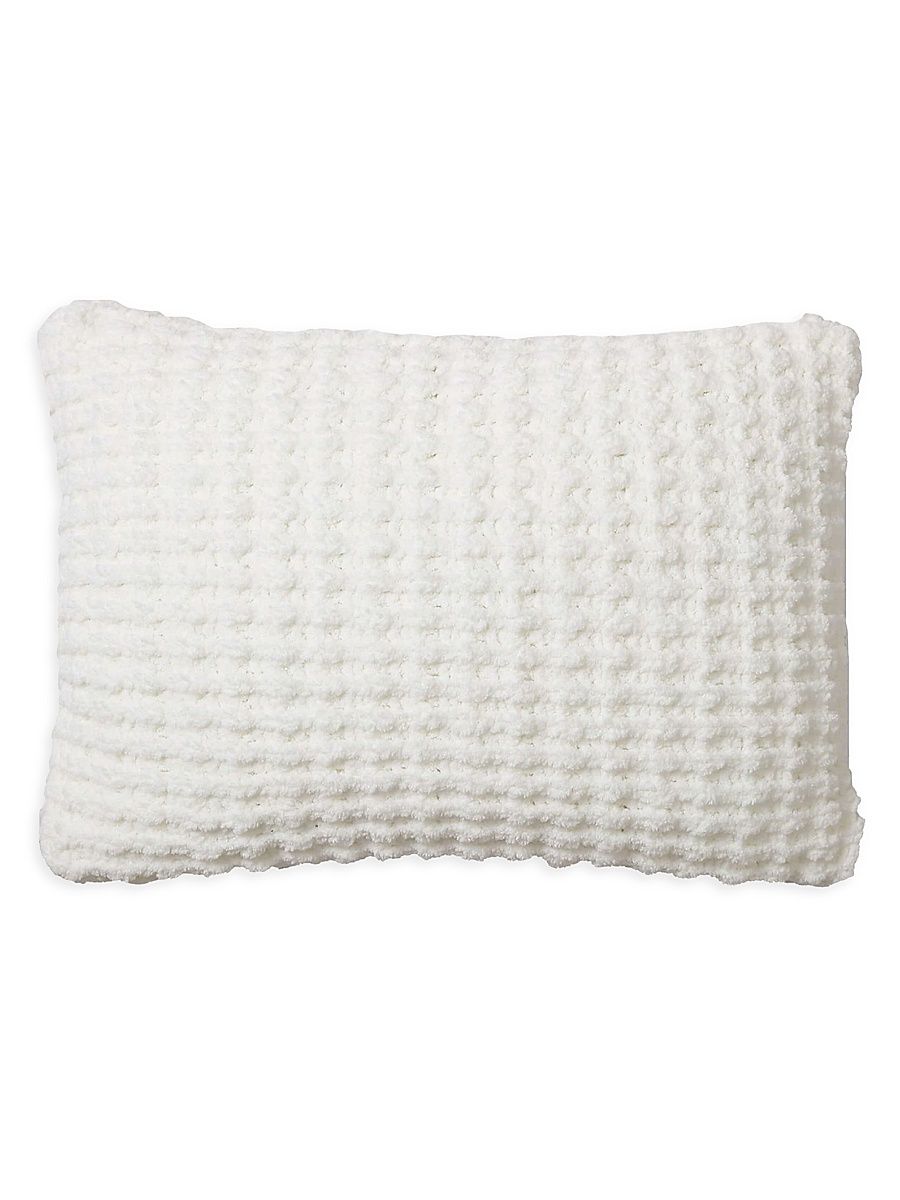 Snug Waffle Mini Pillow - Taupe