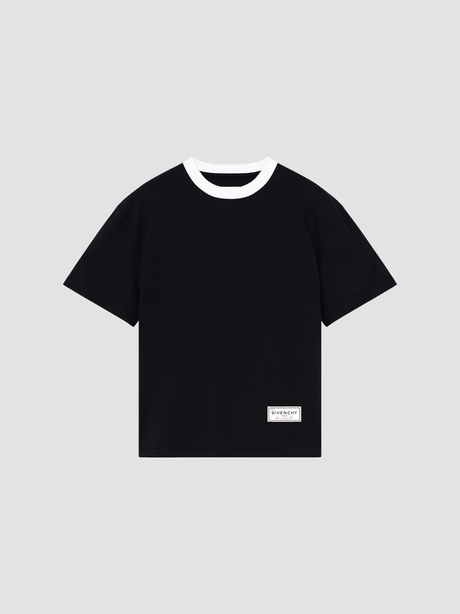 Givenchy Men's Couture Seam T-Shirt in Cotton - Black - Size XXL