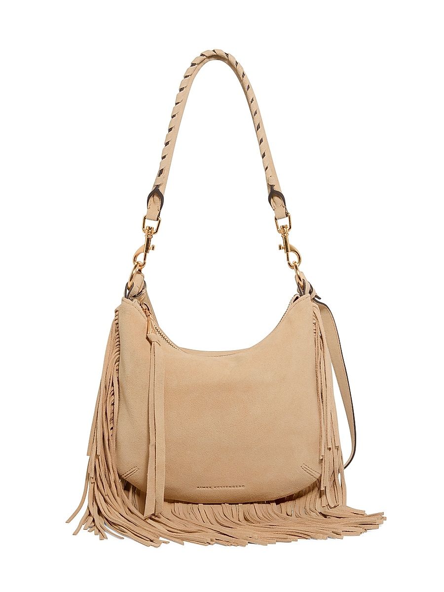 Women's Kane Leather Convertible Shoulder Bag - Camel