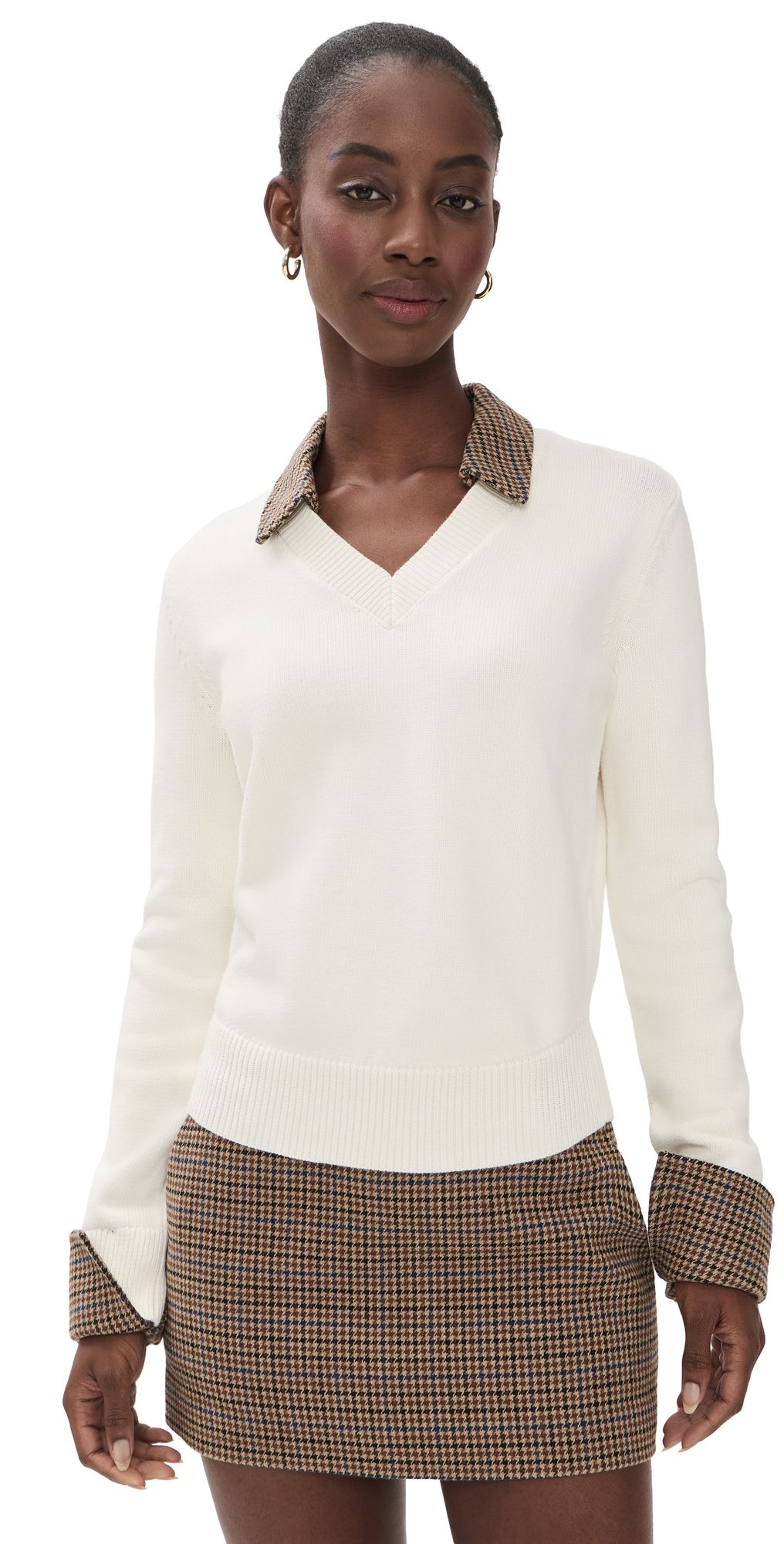 SEROYA Maia Knit Sweater Eggshell XL
