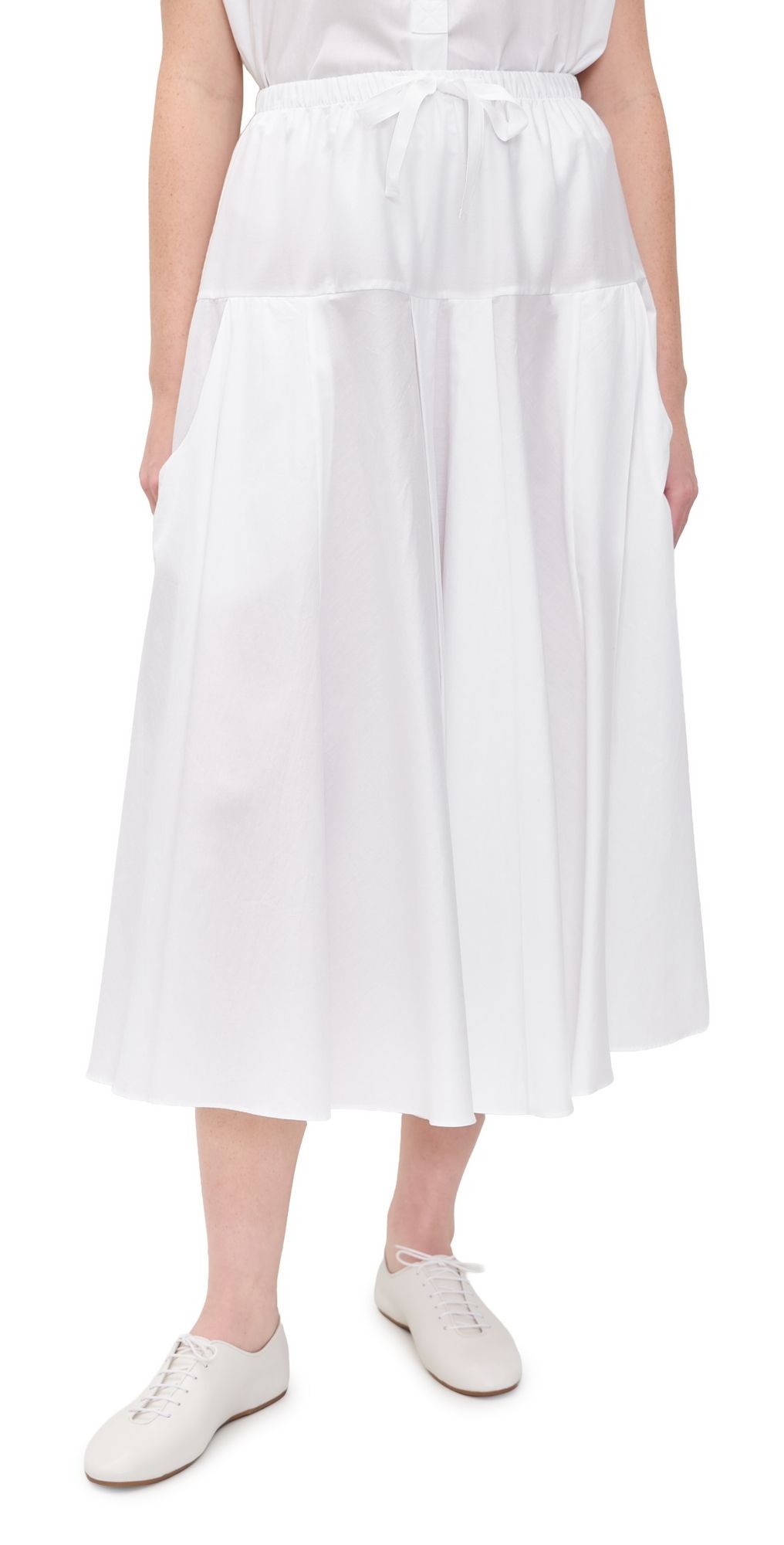 Jamie Haller The Italian Summer Skirt White P