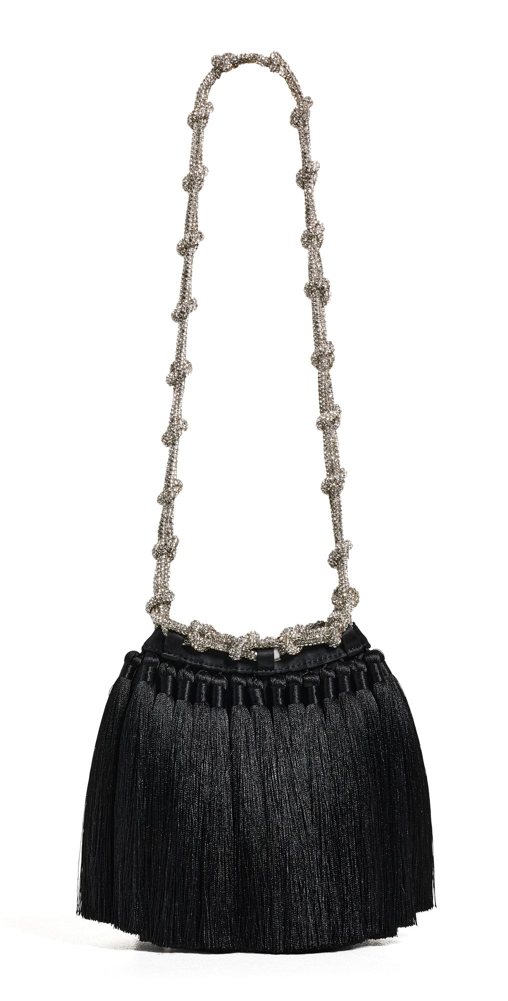 SIMONMILLER Tassel Evening Knotty Bag Black One Size