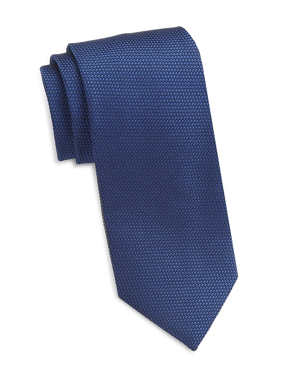 Men's Classic Silk Tie - Light Blue