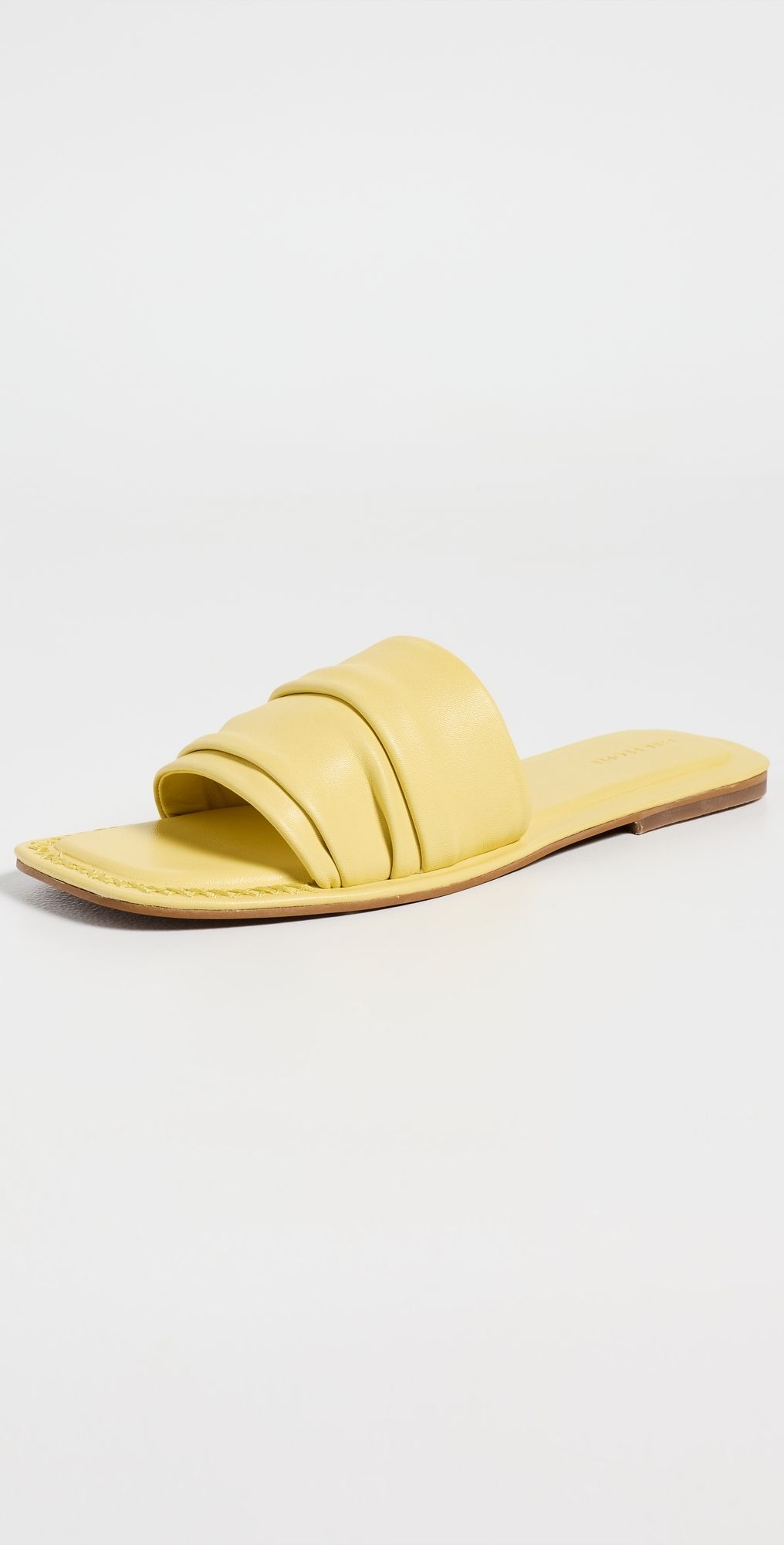 Free People Evelyn Slip On Sandals Sunkissed Yellow Ler 11