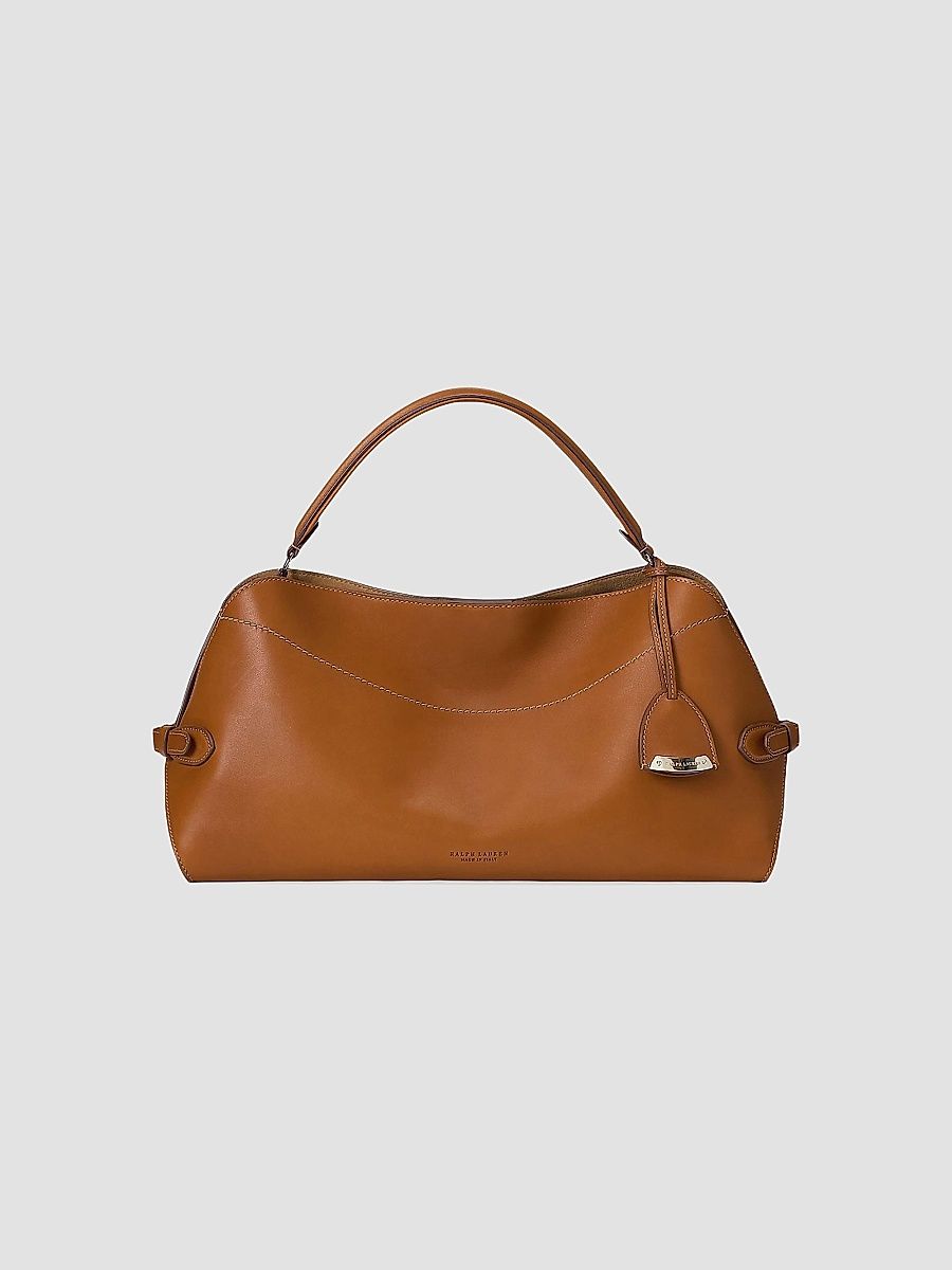 Ralph Lauren Collection Women's The Ralph Leather Shoulder Bag - R L Gold