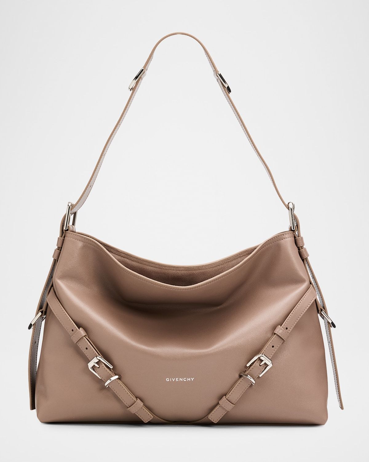 Voyou Medium Shoulder Bag in Leather