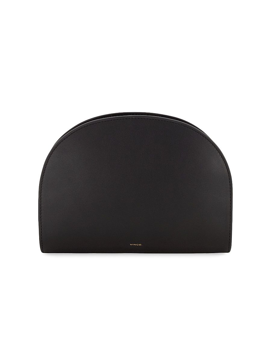 Women's Demma Micro Leather Crossbody Bag - Black