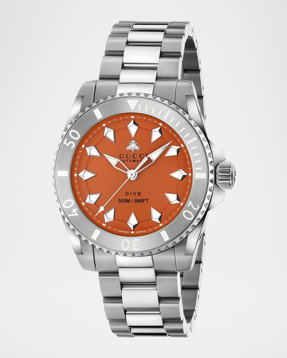 Men & apos;s Gucci Dive Bracelet Watch, 40mm