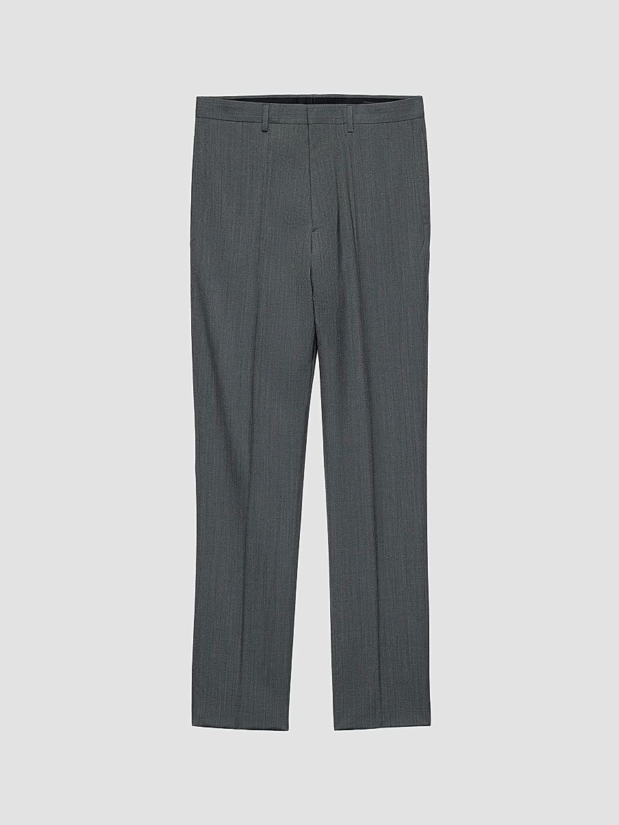 Men's Wool Pants - Blue - Size 38