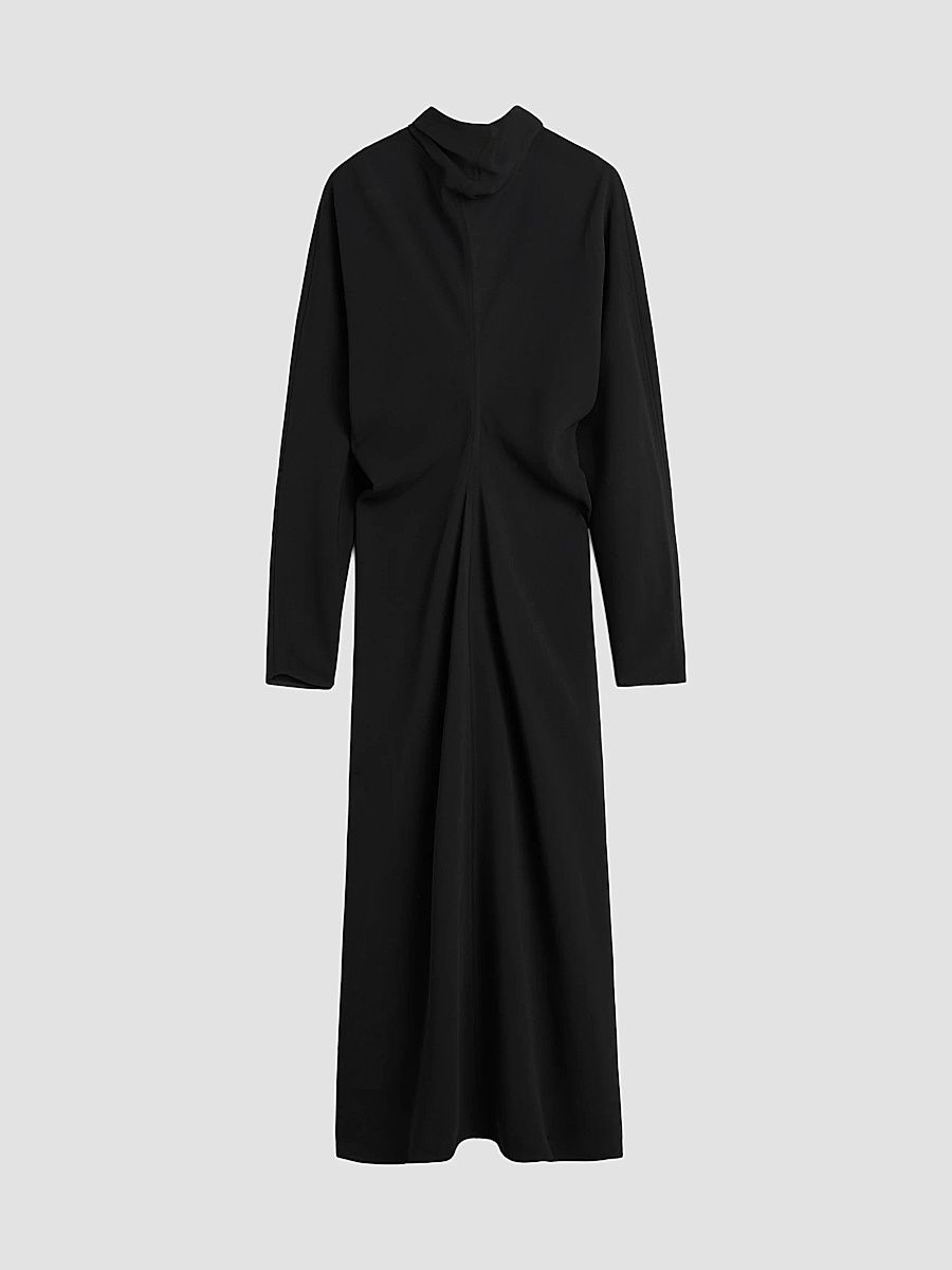 Toteme Women's Slouch Waist Scarf Dress - Black - Size 00