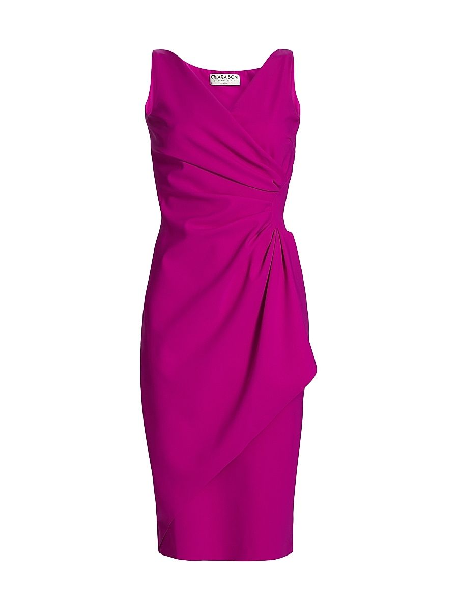 Women's Charisse Ruffle Cocktail Dress - Cyclamen - Size 8