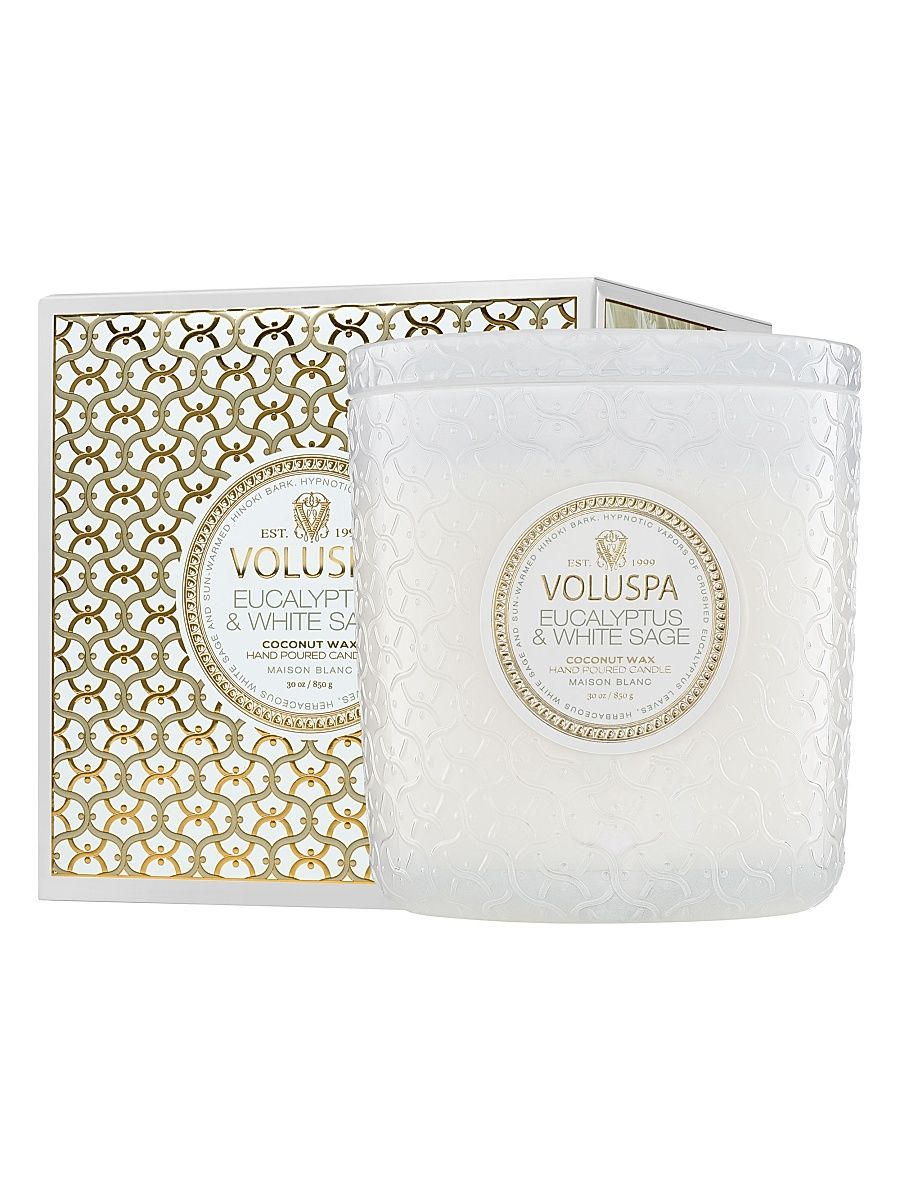 Eucalyptus & White Sage Luxe Candle