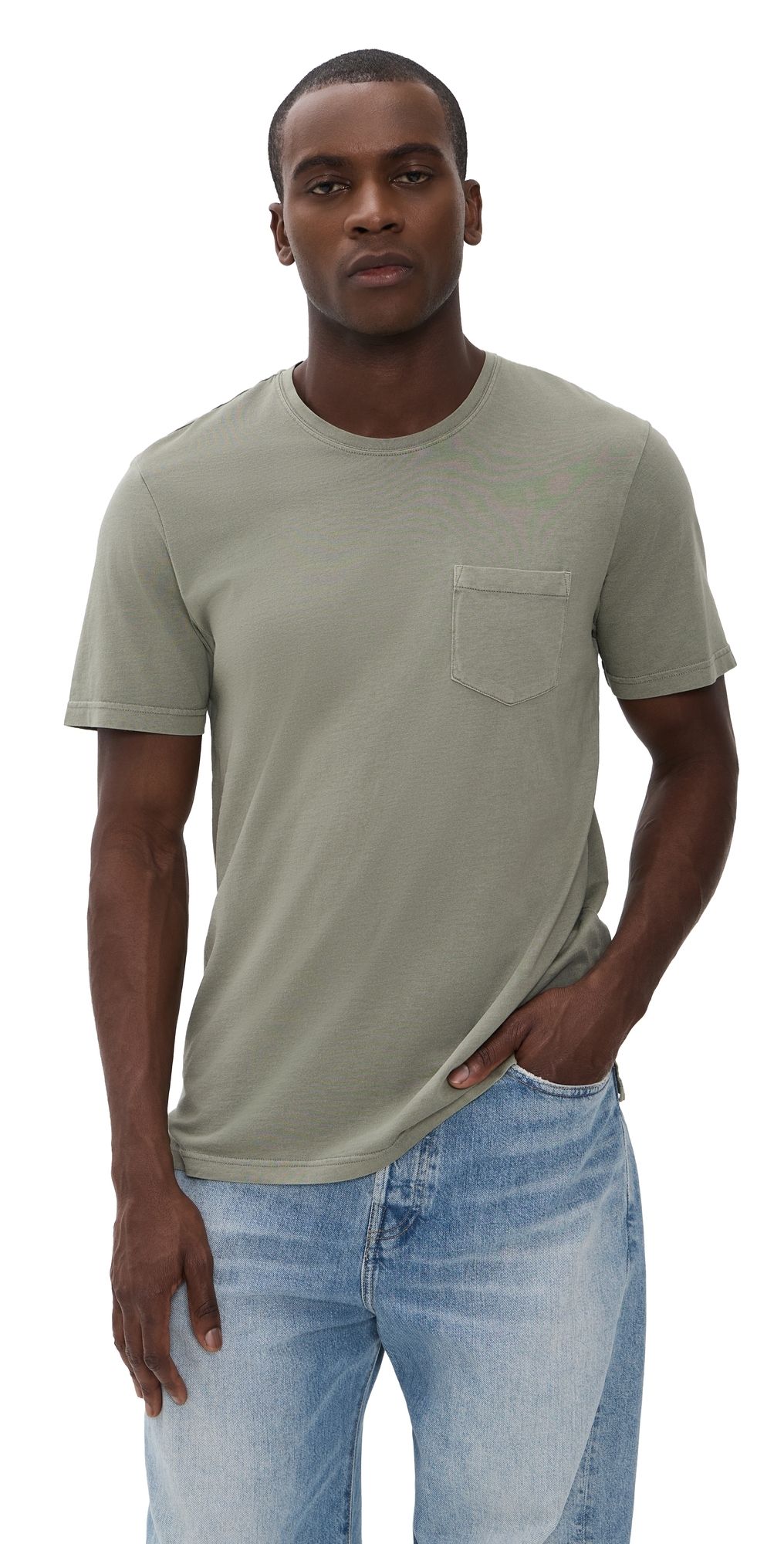 RAILS Johnny Tee Olive XXL
