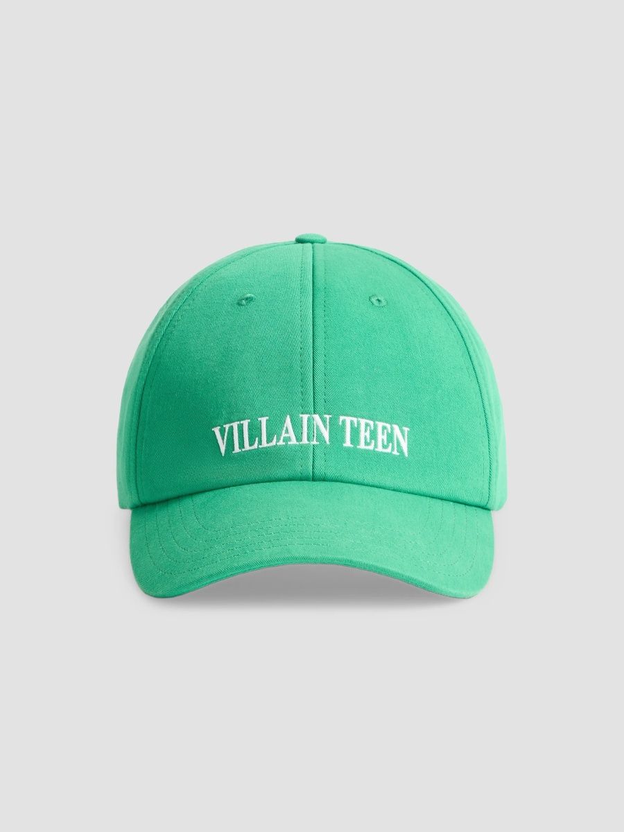 Valentino Men's MyVilla Embroidered Cotton Baseball Cap - Green - Size Small