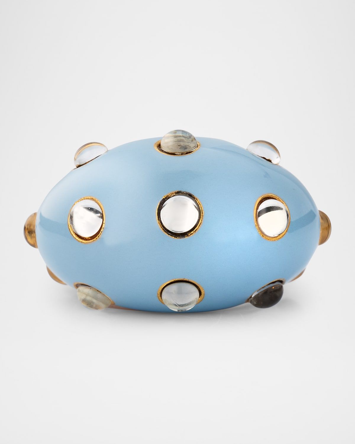 Cabochon Enamel Ring