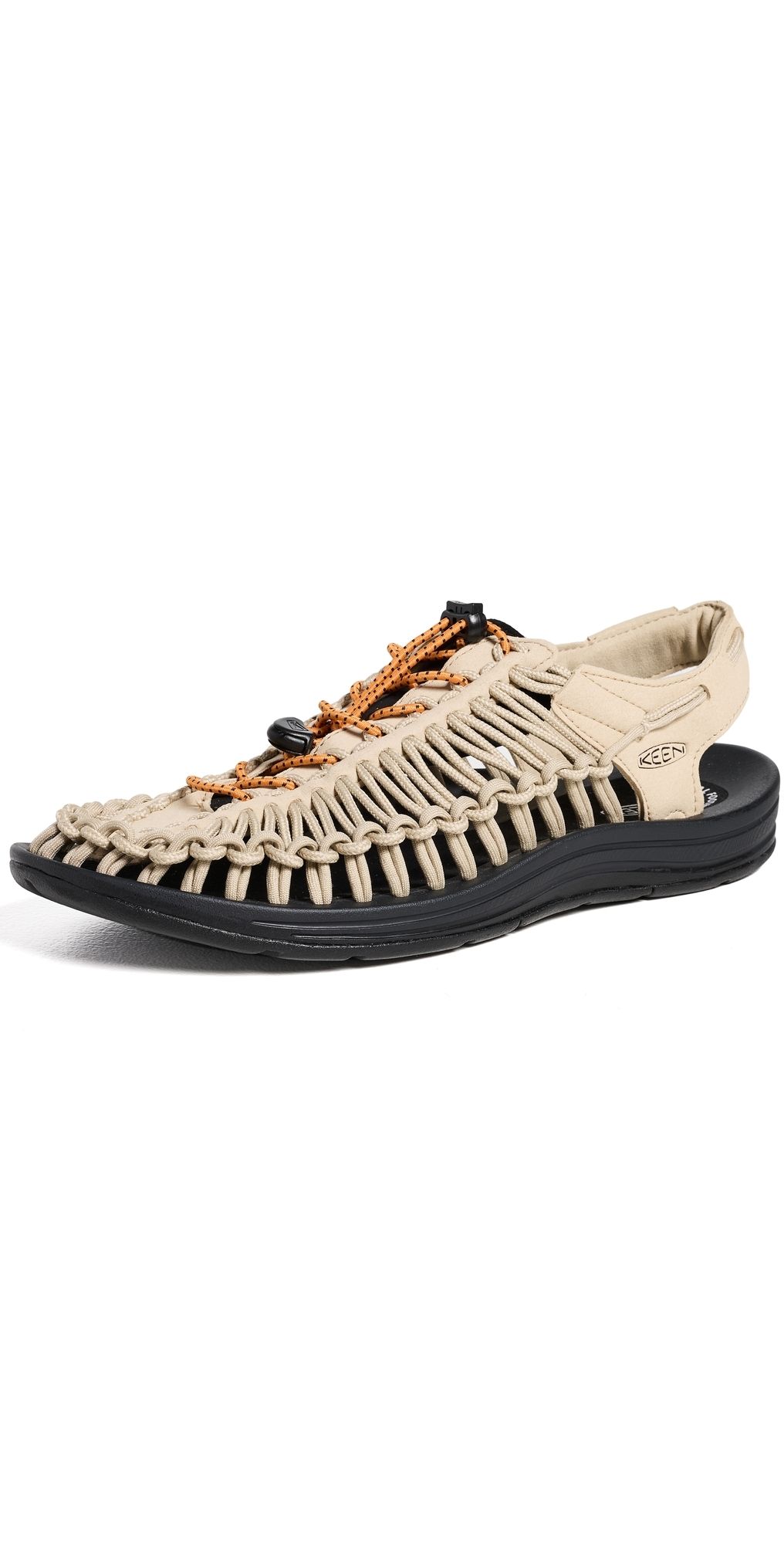 KEEN Uneek Sandals Safari/Orange Peel 10