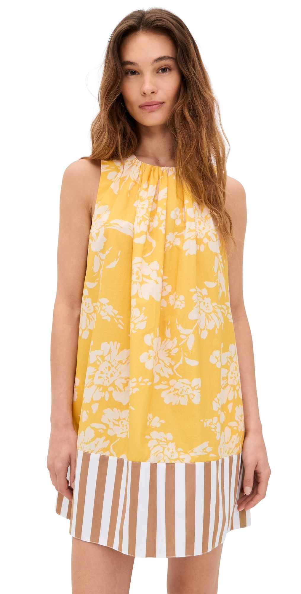 Tanya Taylor Hallie Dress Buttercup Multi L