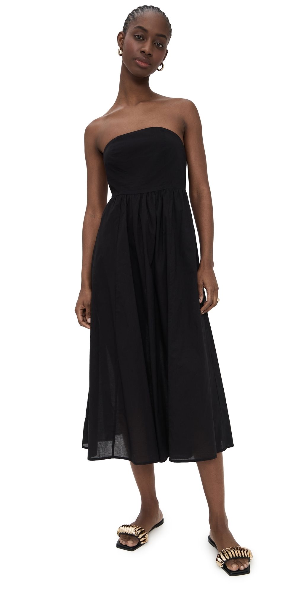 Playa Lucila Strapless Dress Black XXL