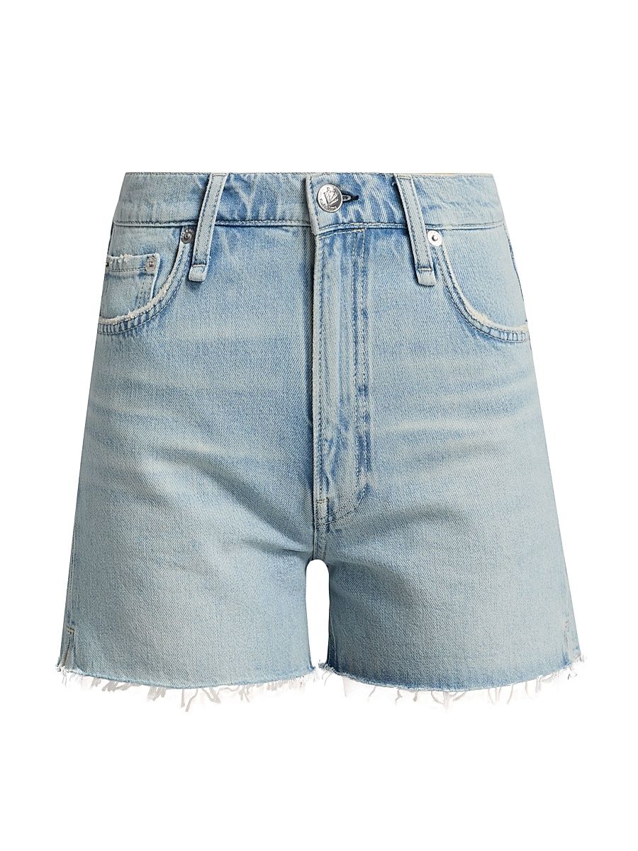 Women's Vintage Cut-Off Denim Shorts - Azalea - Size 34