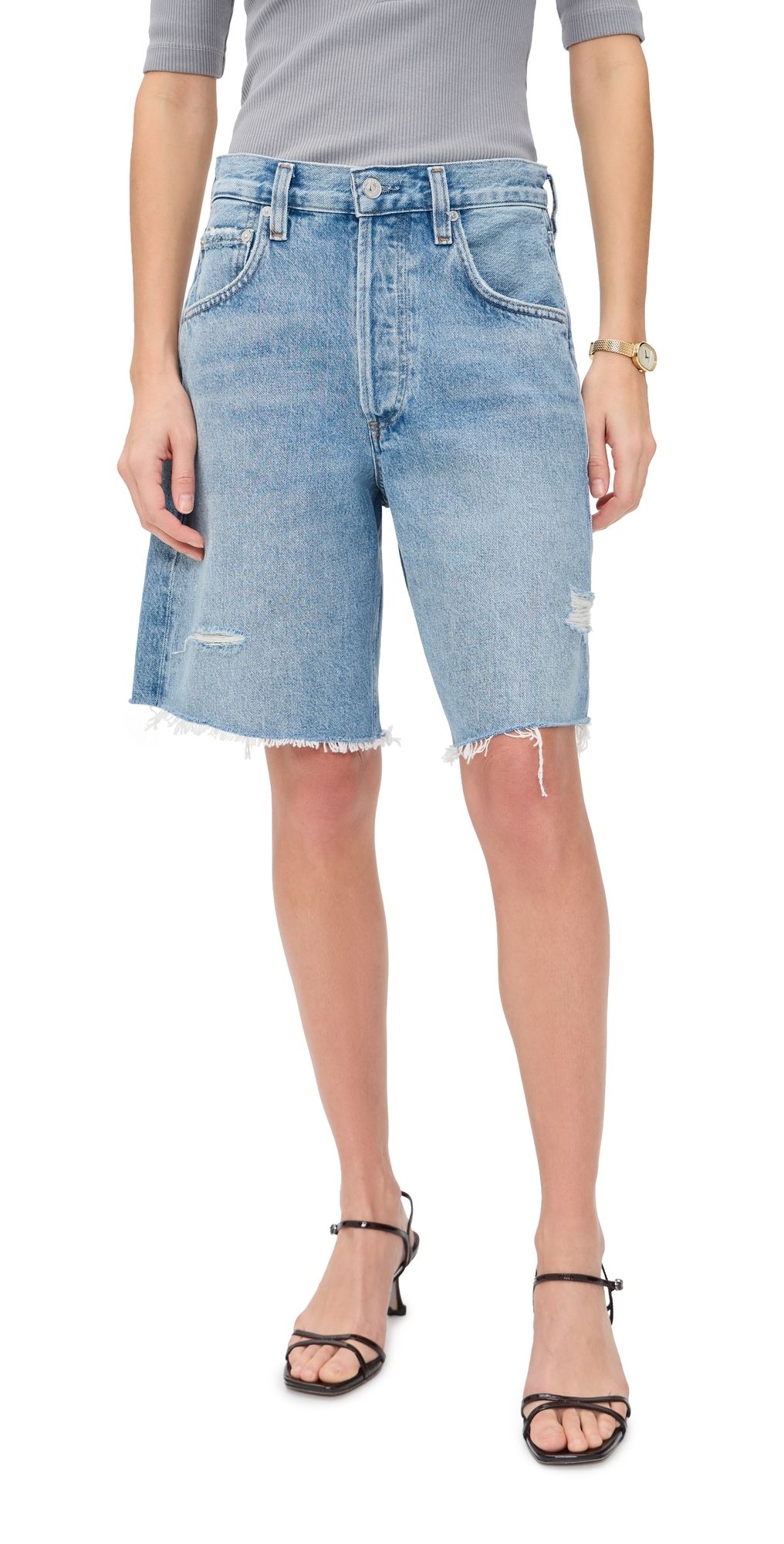 Citizens of Humanity Ayla Shorts Sparrow 25