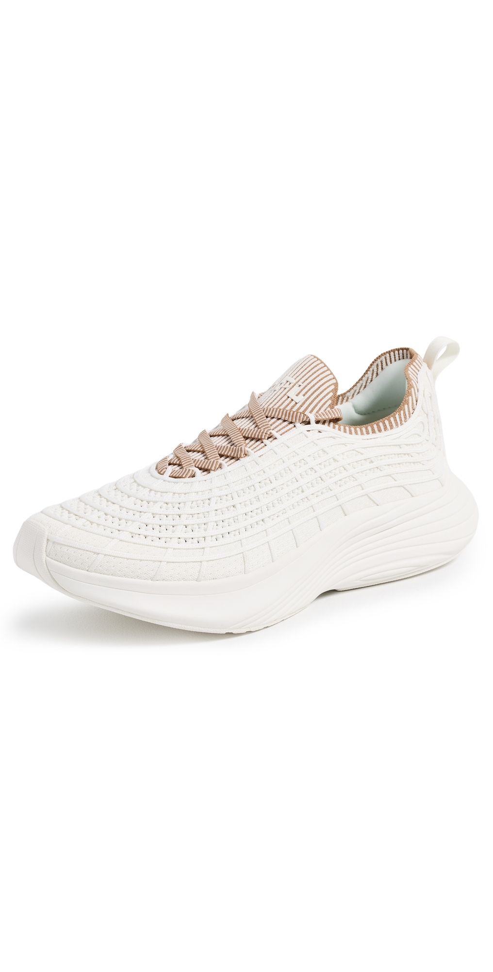 APL Zipline Sneakers Ivory/Tan/Ribbed 11